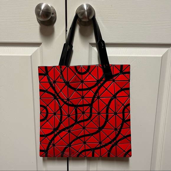 Issey Miyake Handbags - Authentic BAO BAO ISSEY MIYAKE
LUCENT TOTE BAG Red Limited Edition